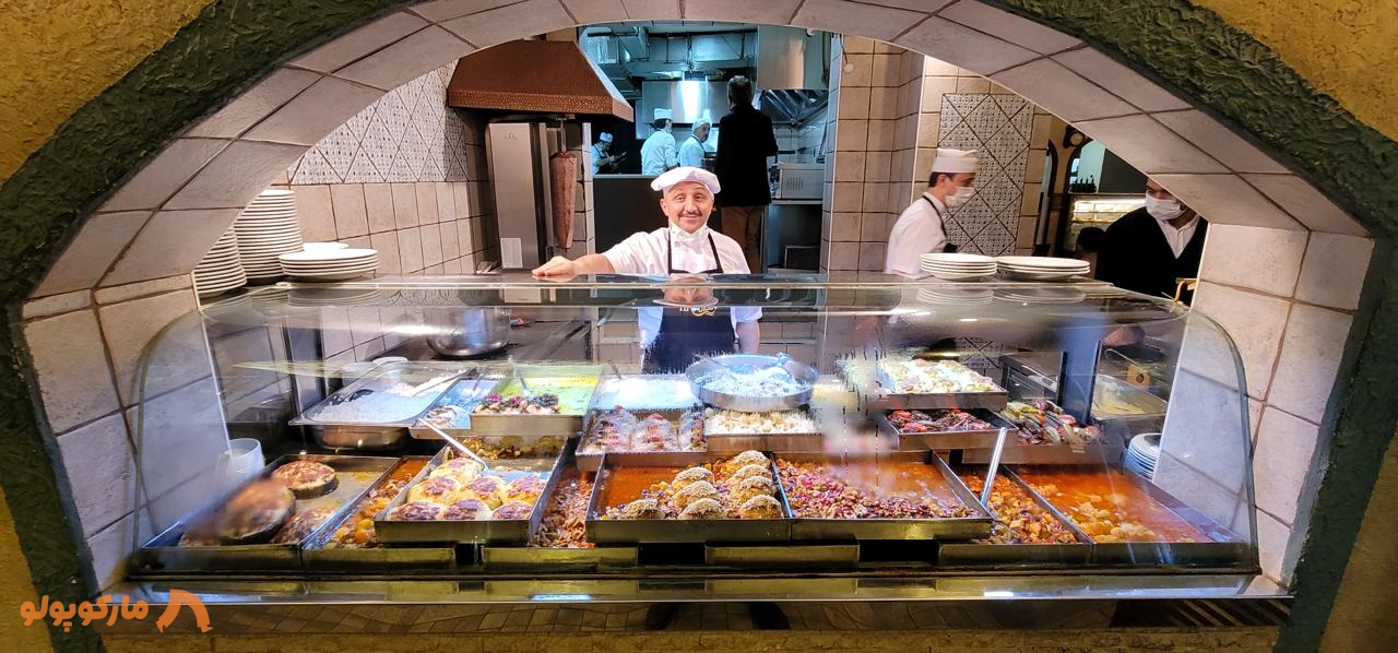 خوردنی ها در بازار بزرگ استانبول